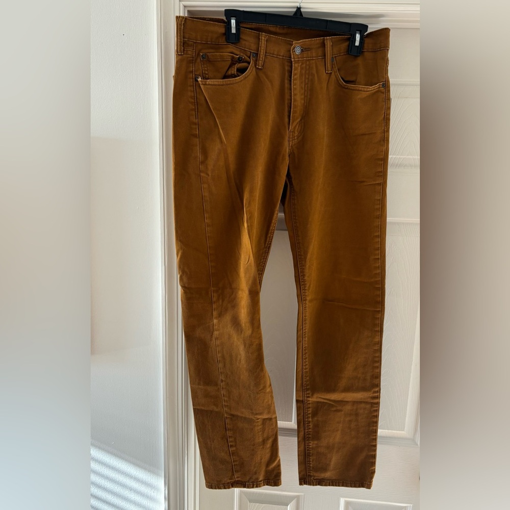 Men’s Levi's Dark Tan Jeans Size 32X34